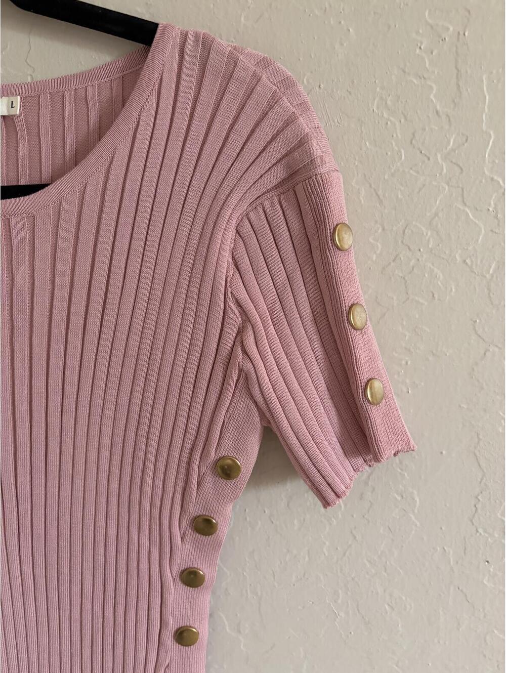 Immoral ribbed dress
